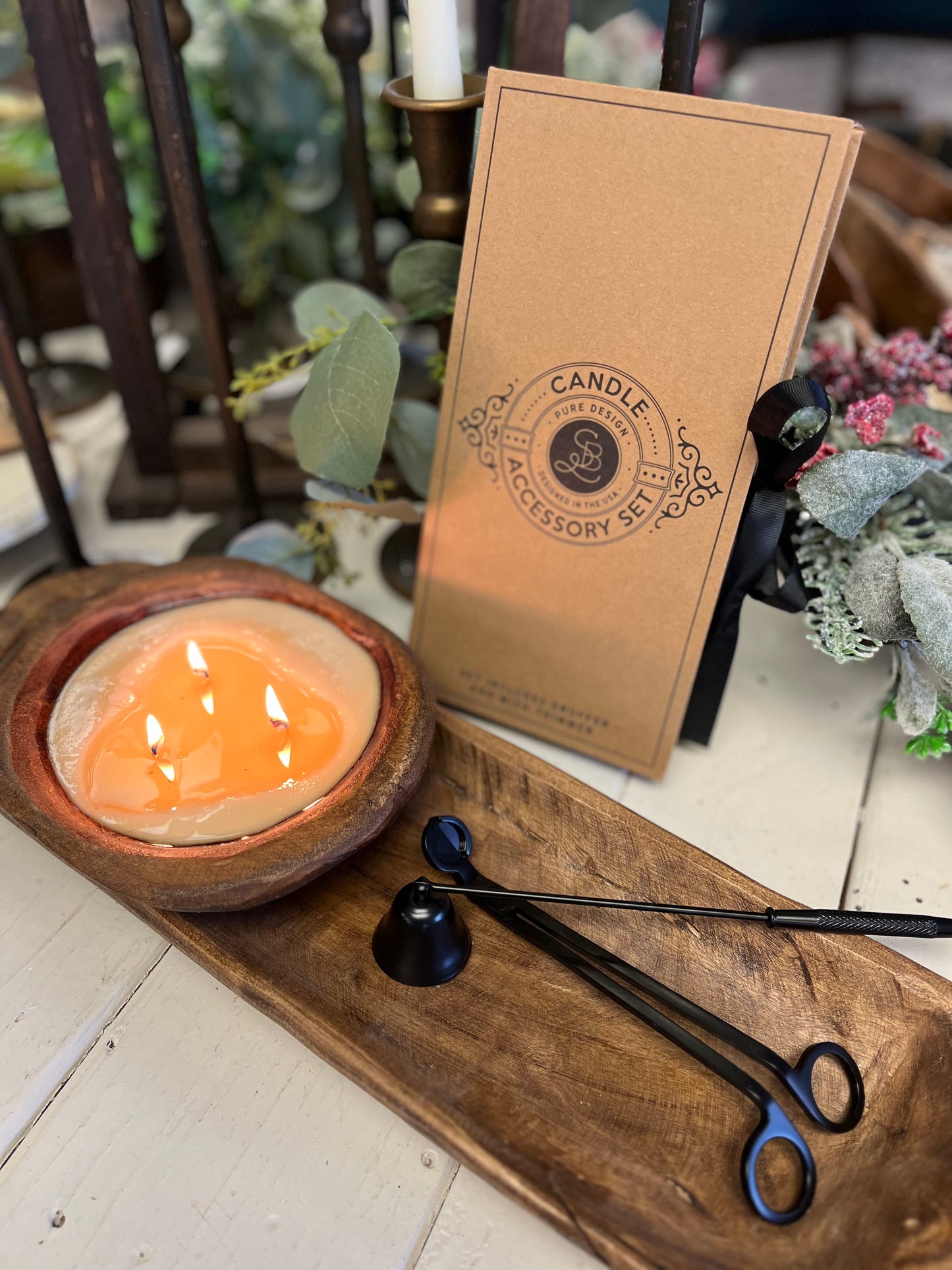 Candle Accessory Book Box