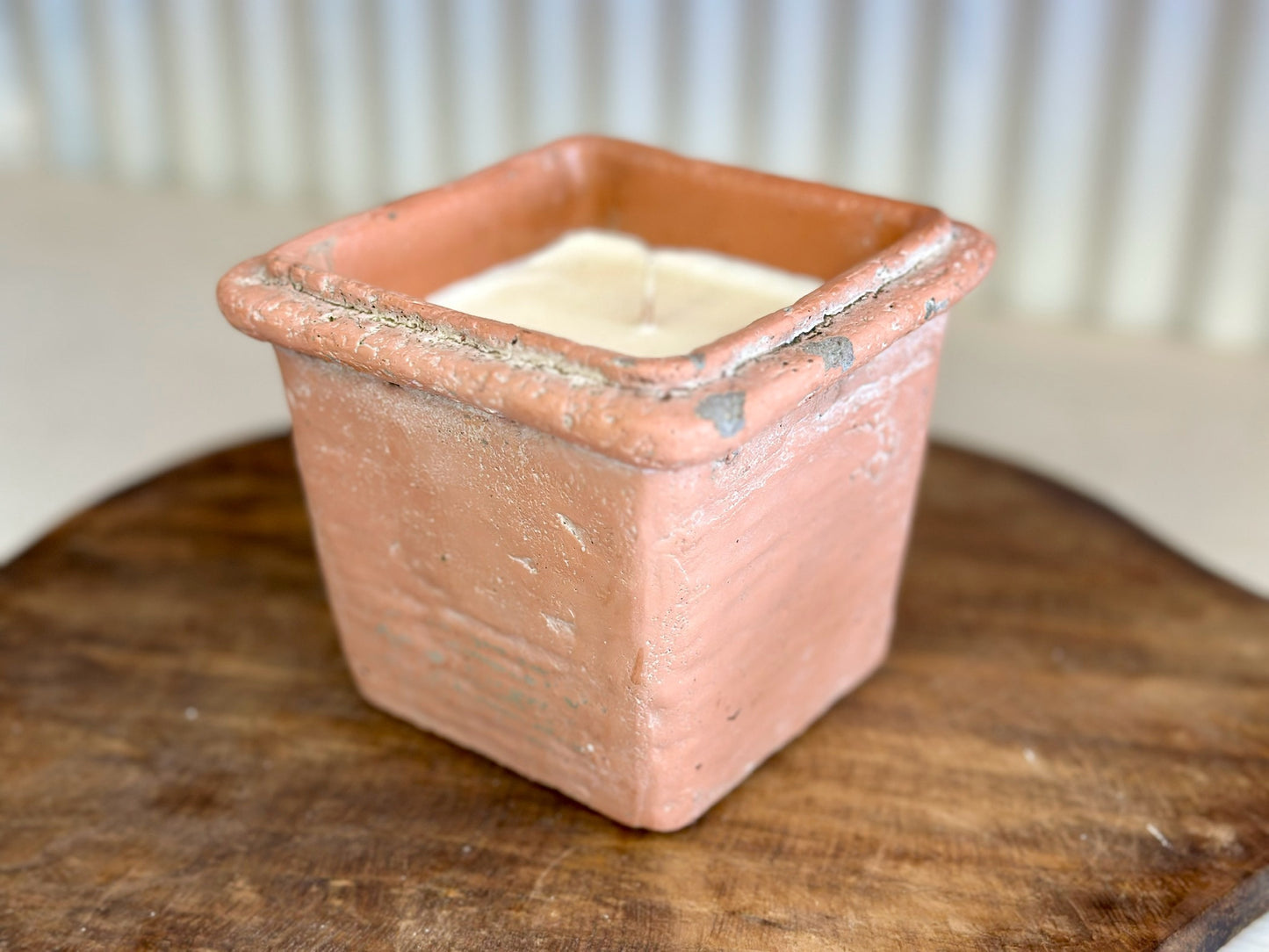 Clay Pot Candle