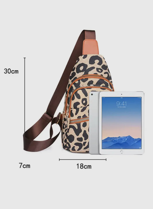Leopard Sling Crossbody