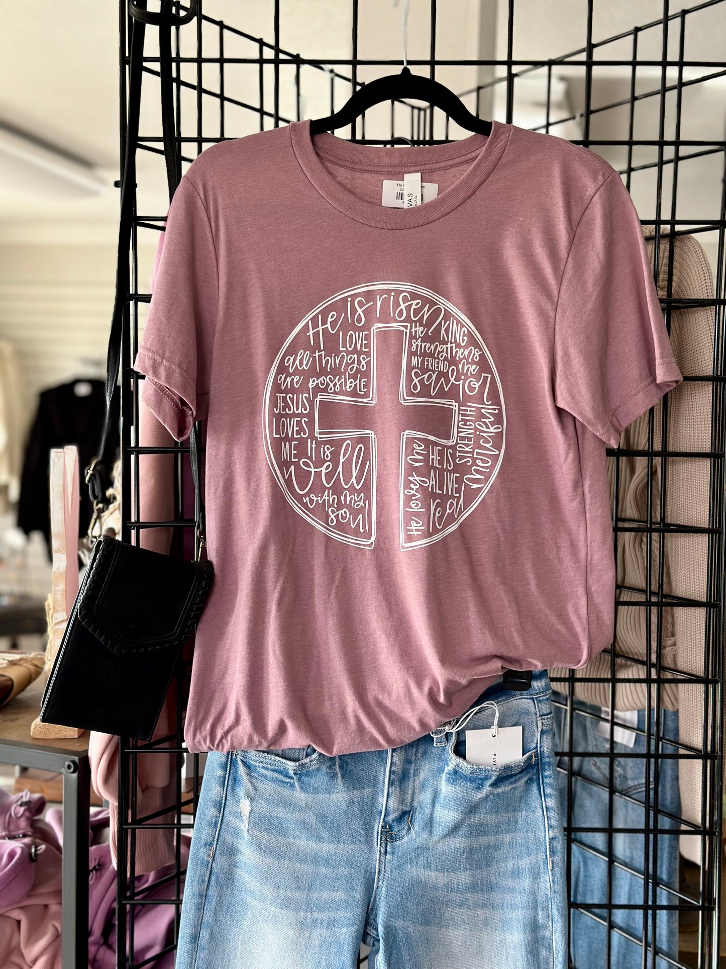 He Is Risen Tee