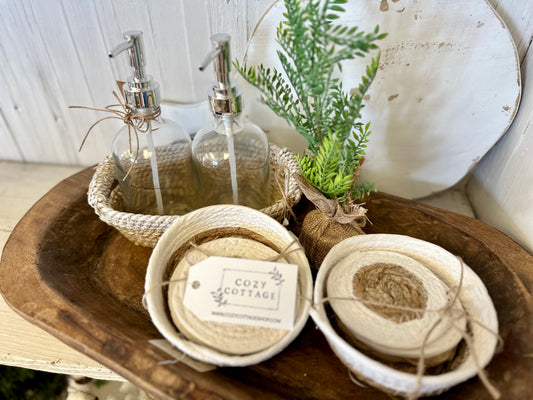 Soap Pump Basket Set