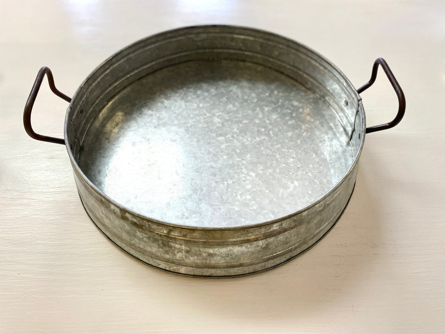 Galvanized Feed Pan Tray