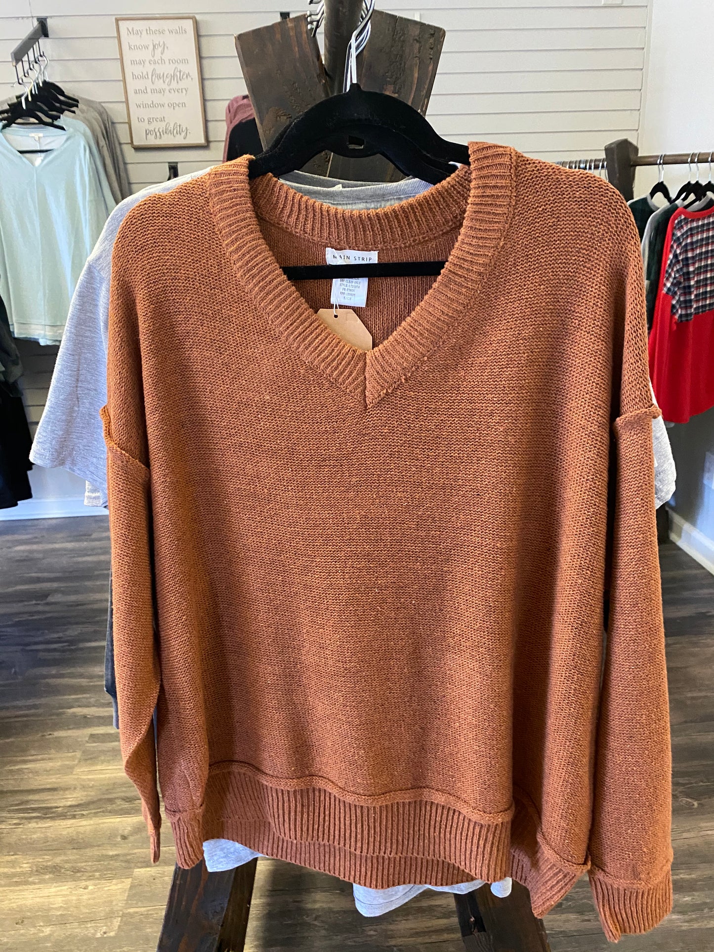 Rust Sweater