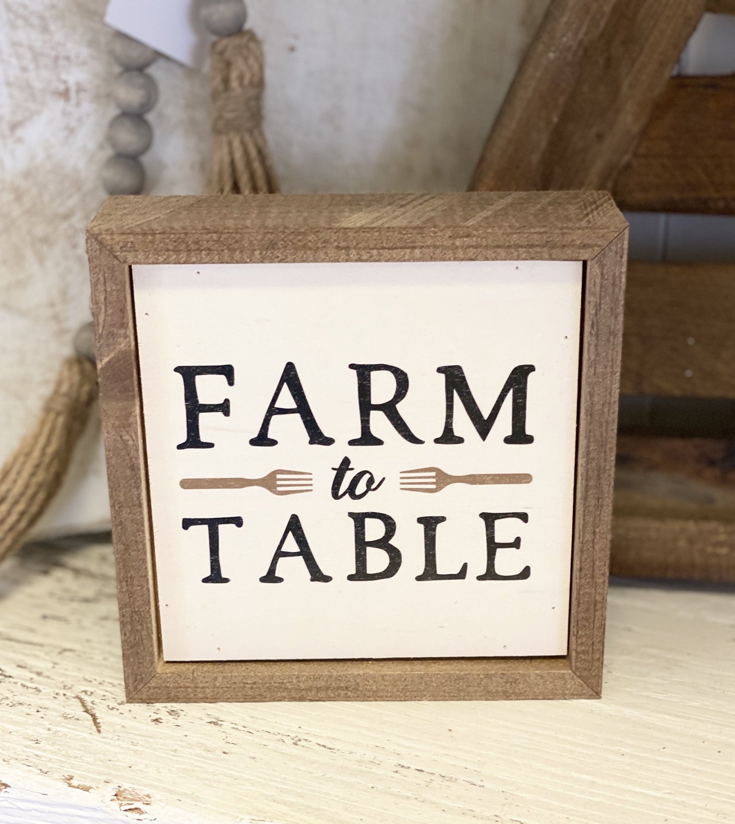 Farm To Table Sign