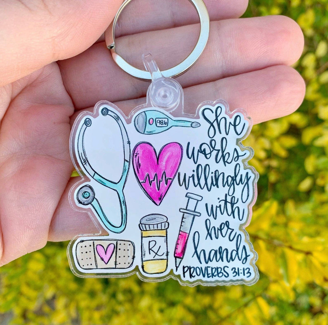 Nurse Keychain