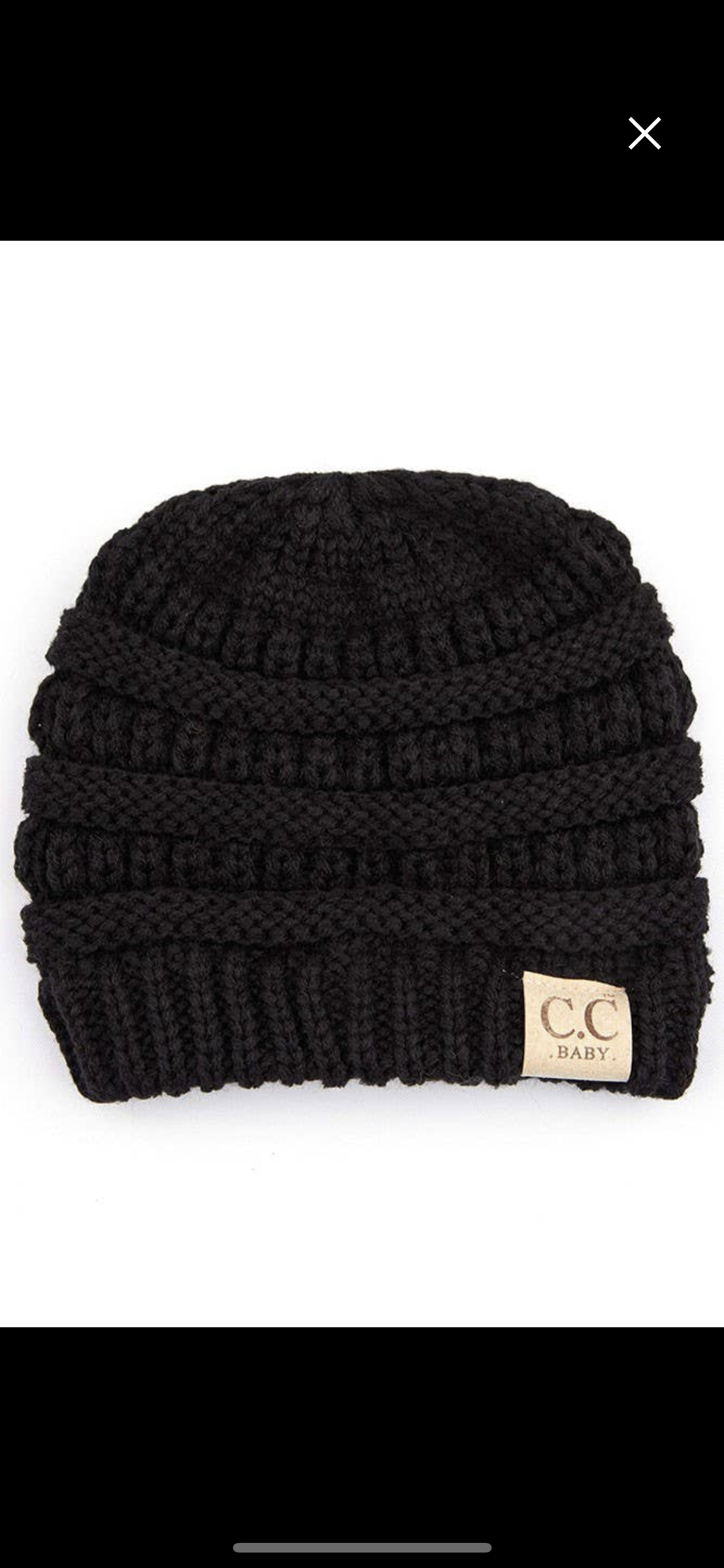 C.C. Baby Knit Beanie
