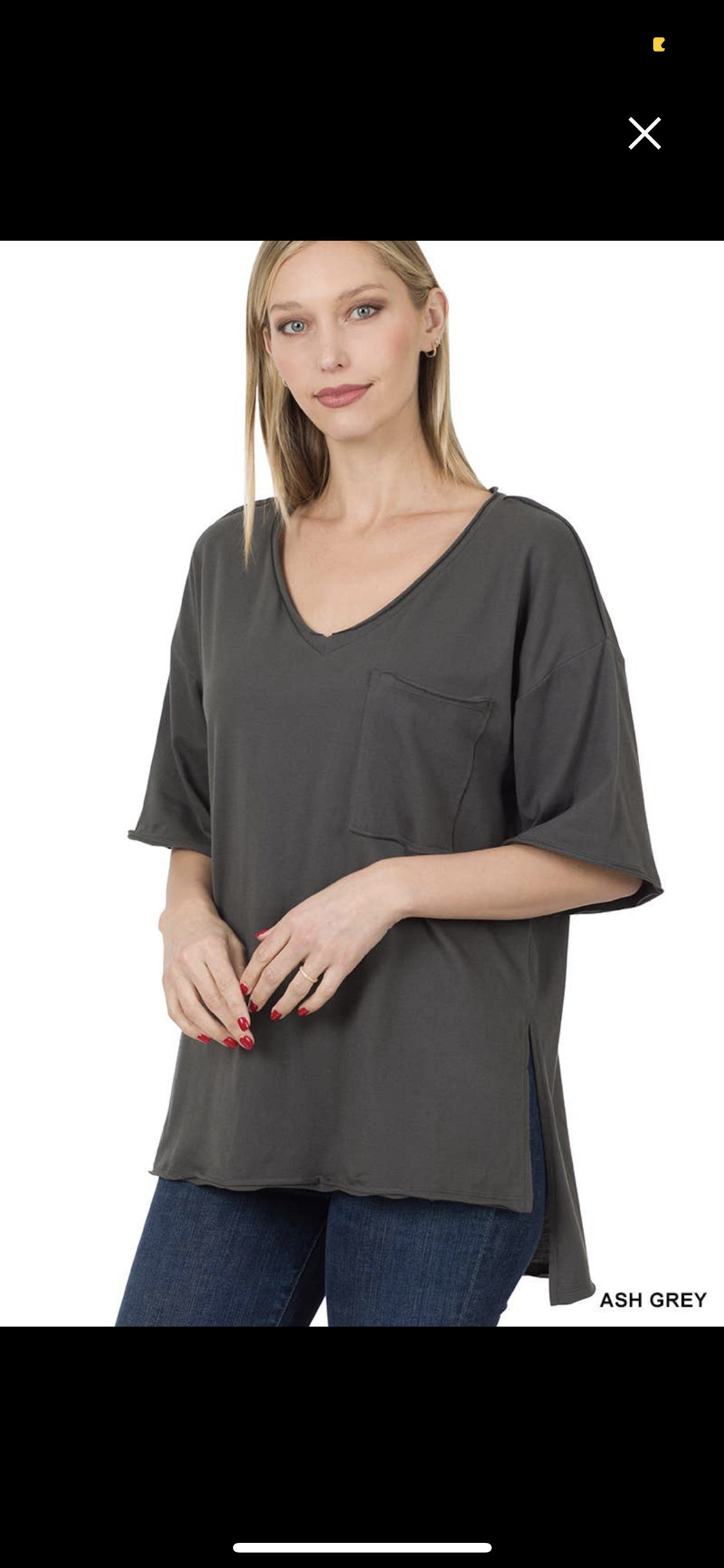 Boyfriend Pocket Tee