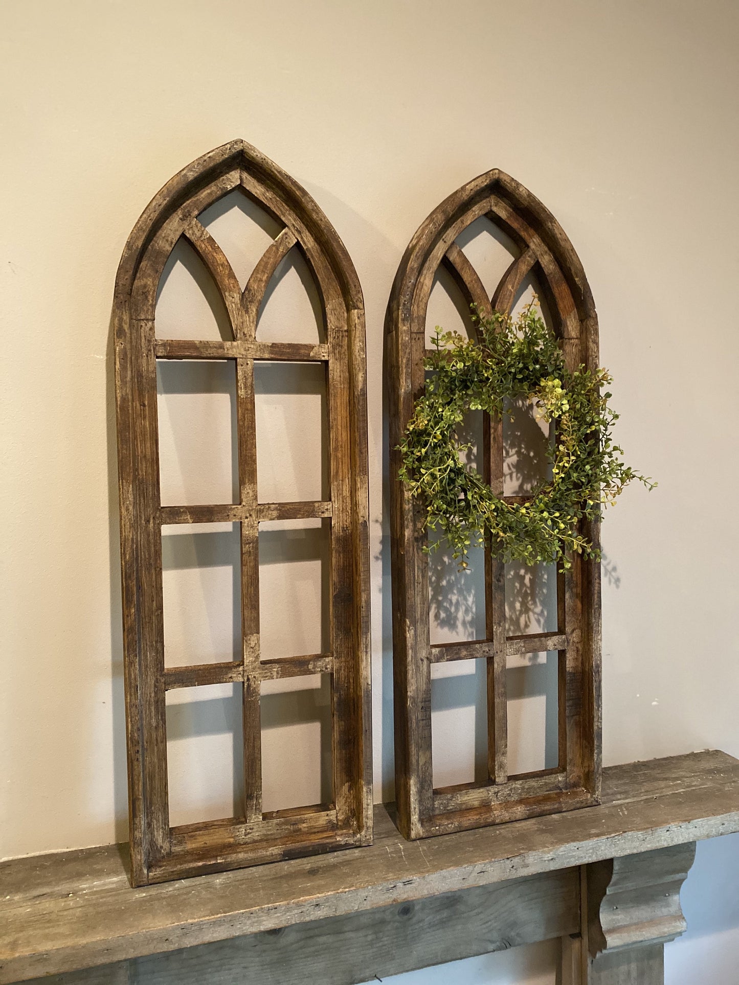 Natural 9 Pane Window