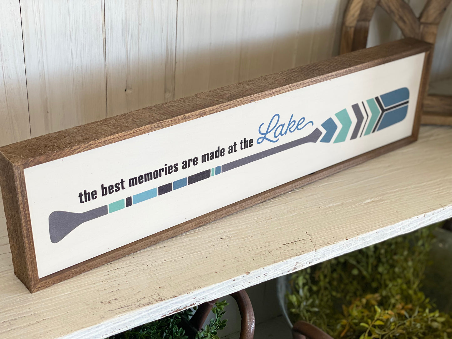 Lake Memories Sign