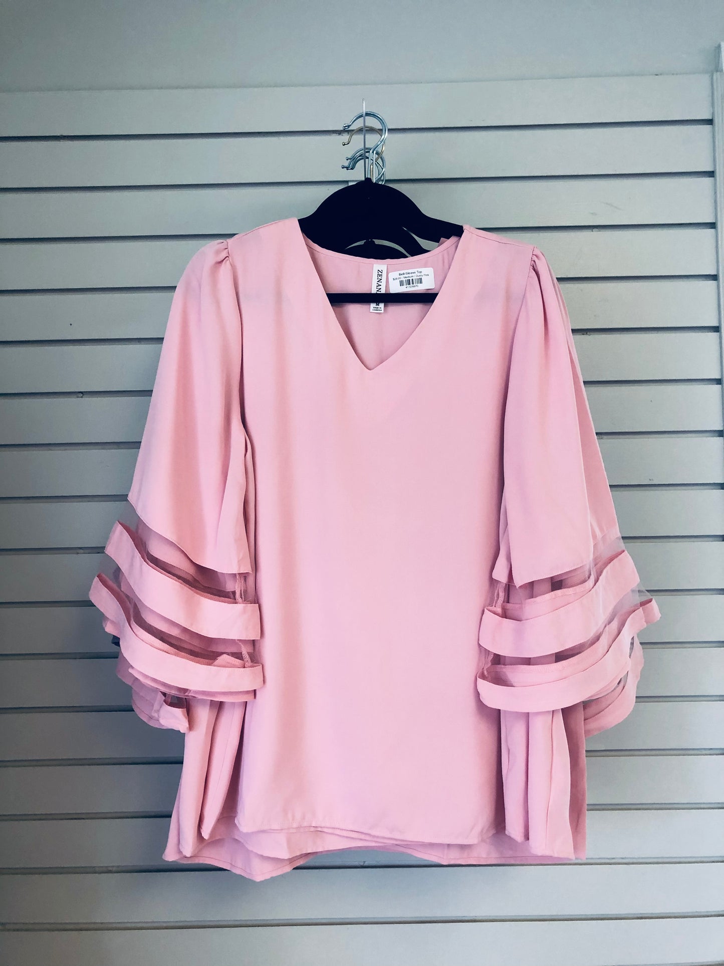 Bell-Sleeve Top