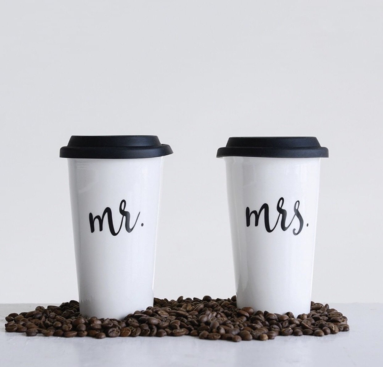 Mr. and Mrs. Mug Set
