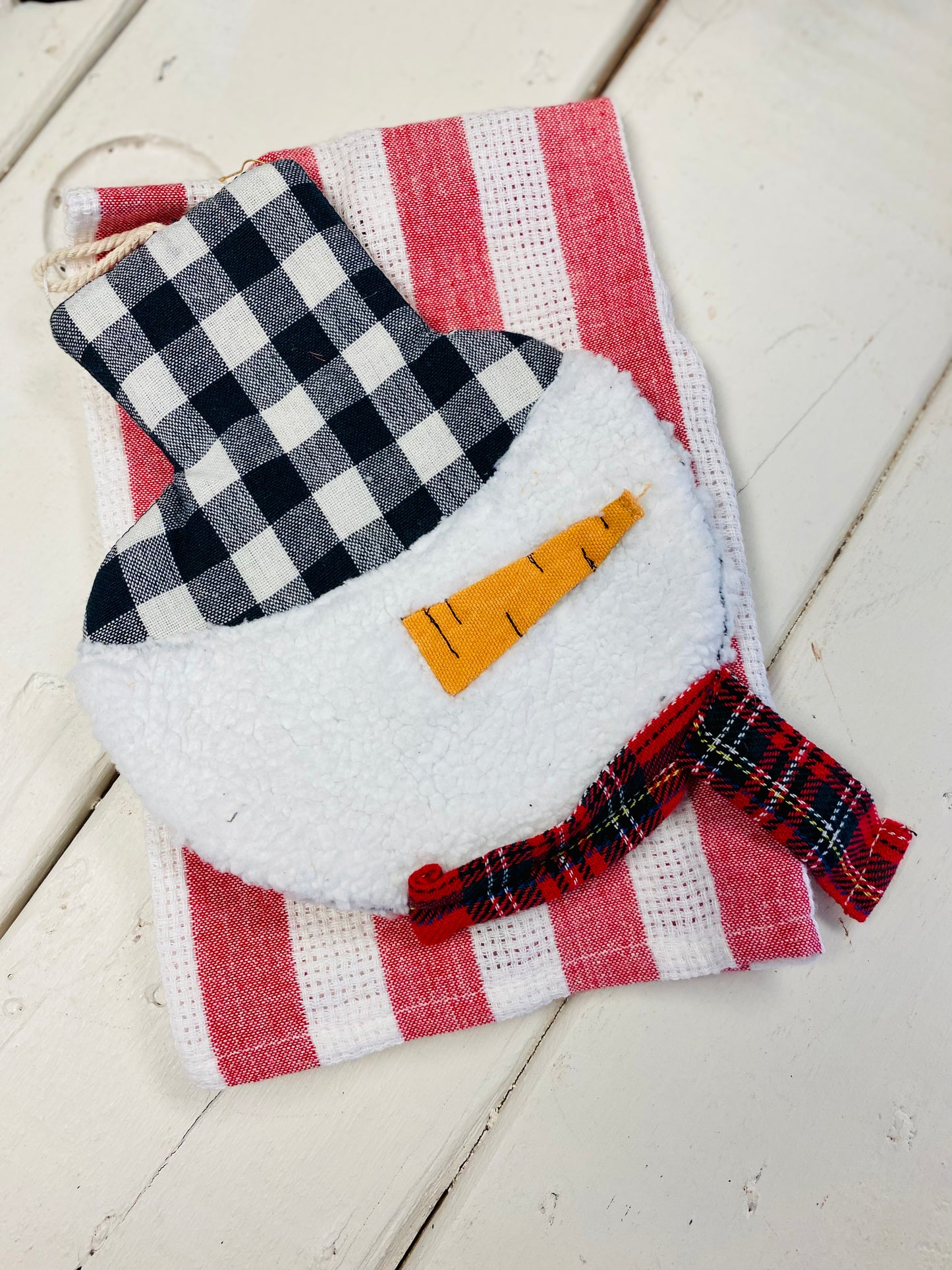 Snowman Pot Holder Set
