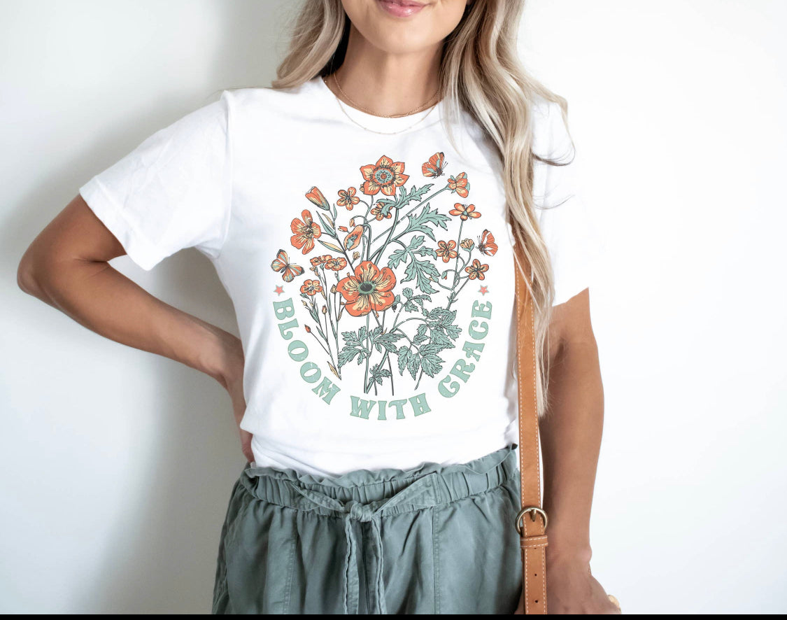 Bloom With Grace Tee