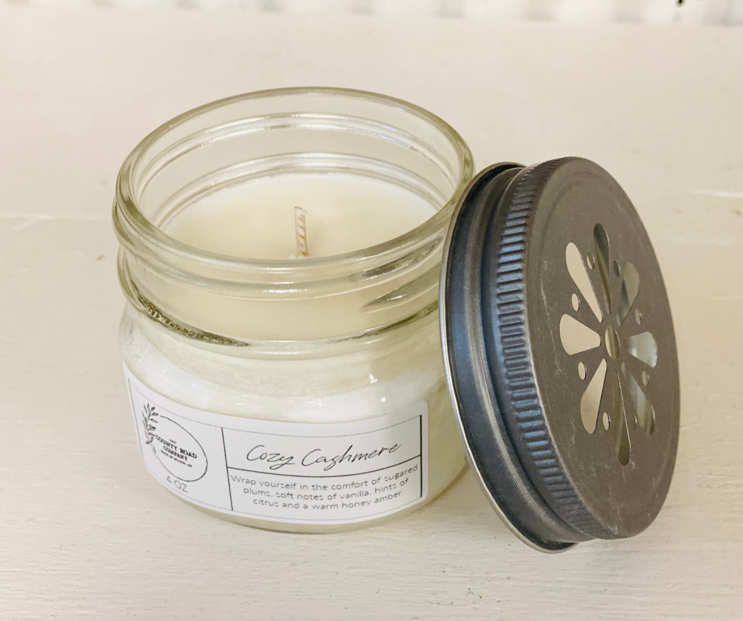 4 oz Mason Jar Candle