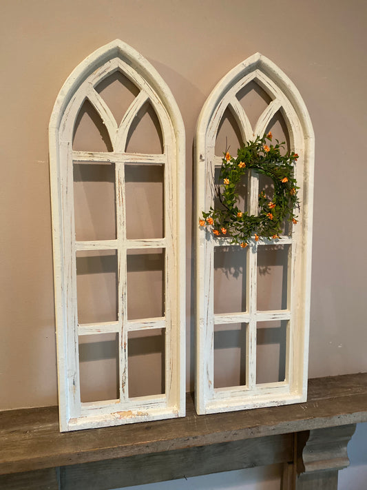White 9 Pane Window