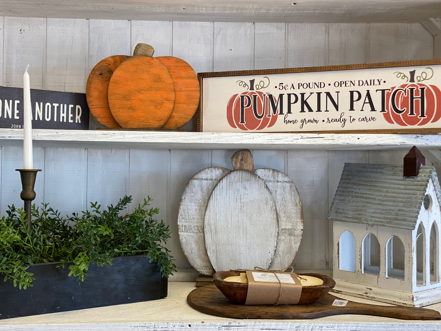 Large Standing Pumpkin