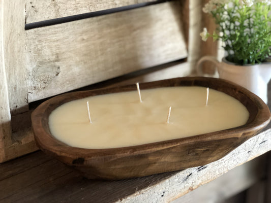 Dough Bowl Candle