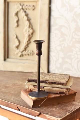 10" Antique Brass Holder