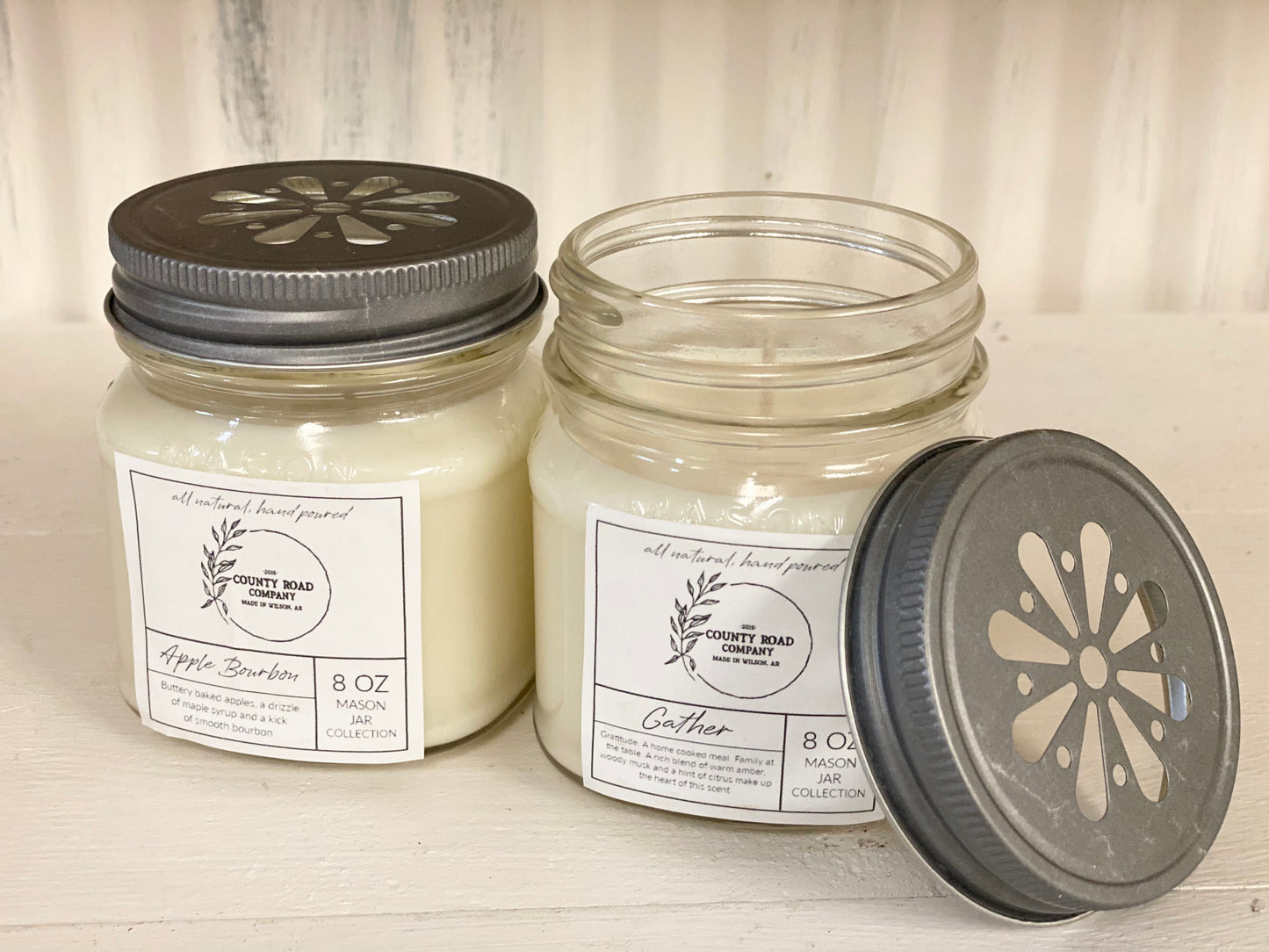 8 oz Mason Jar Candle