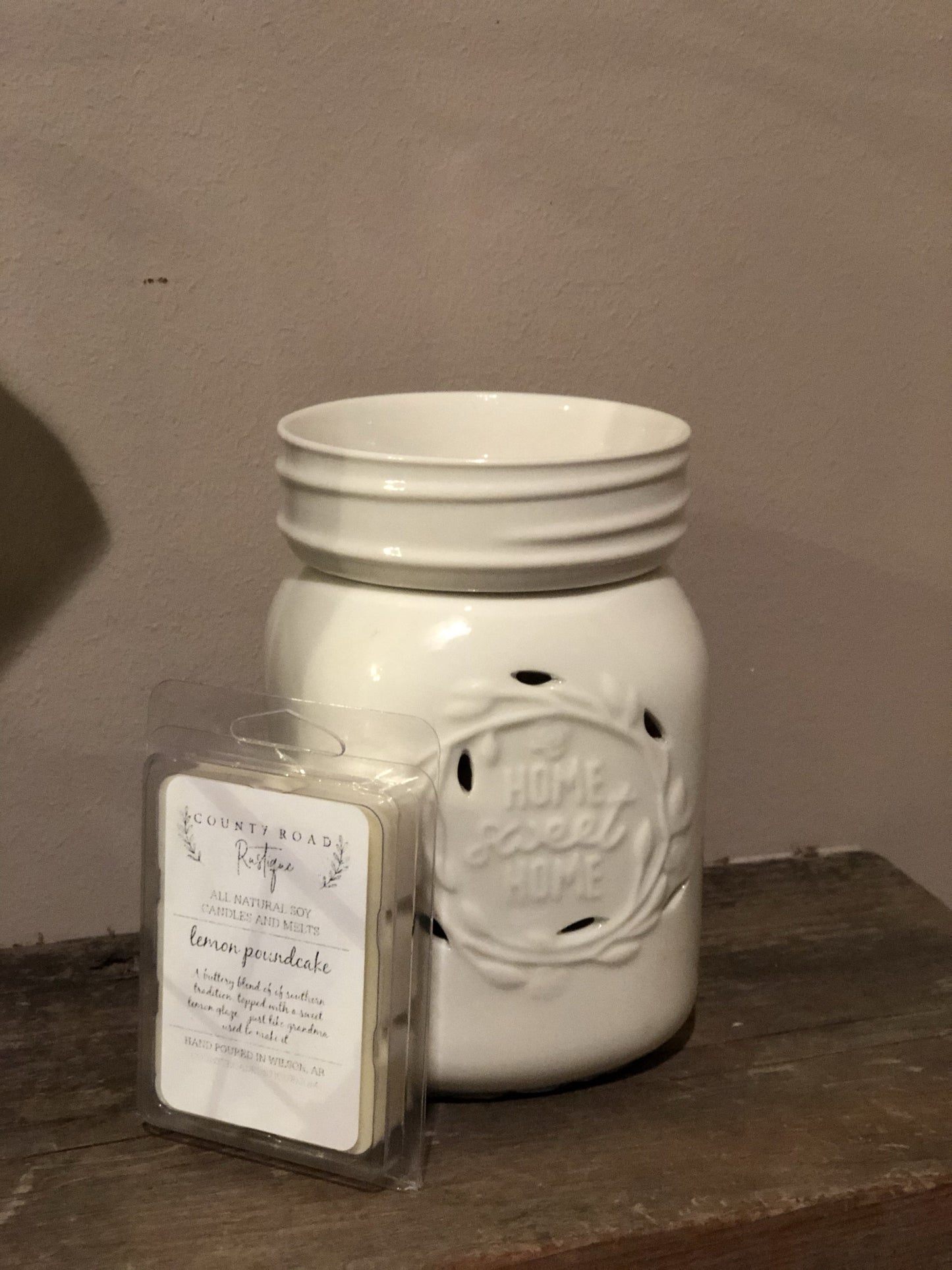 Mason Jar Warmer + Melts