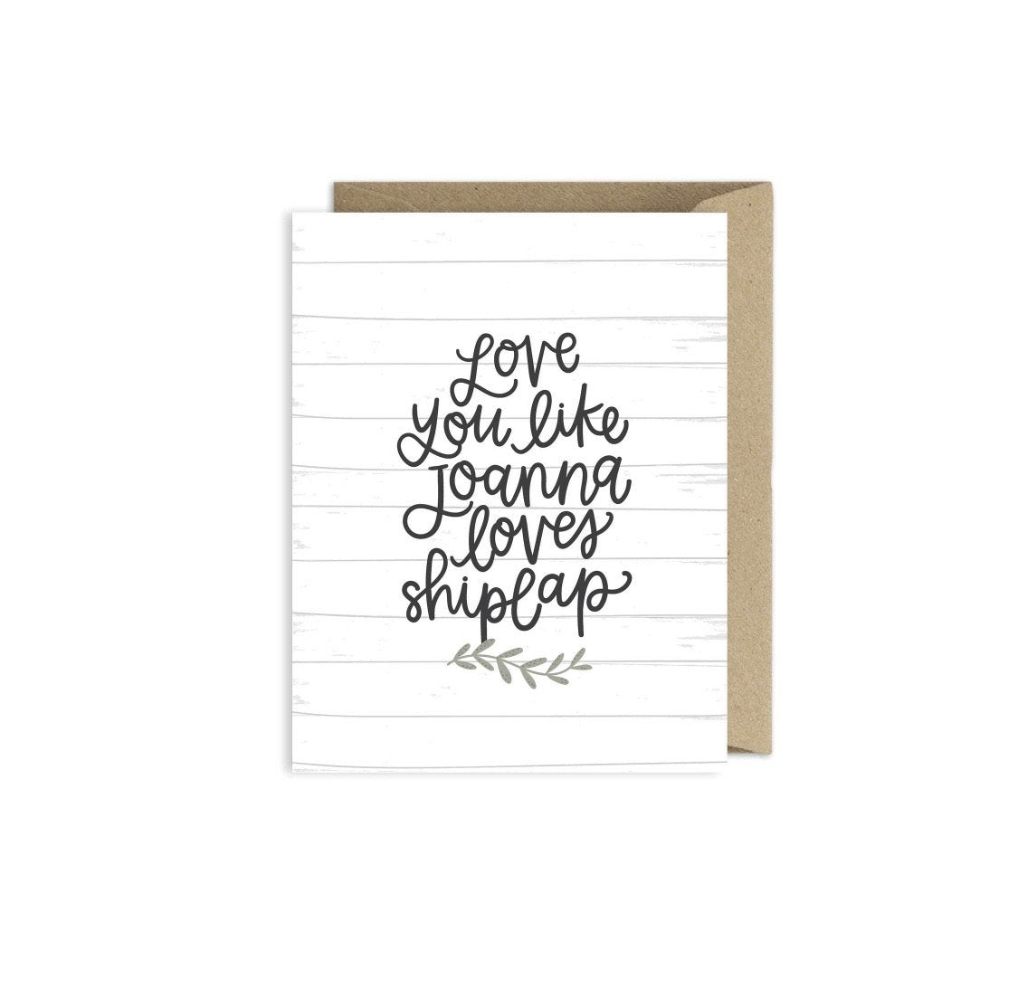 Greeting Card | Shiplap
