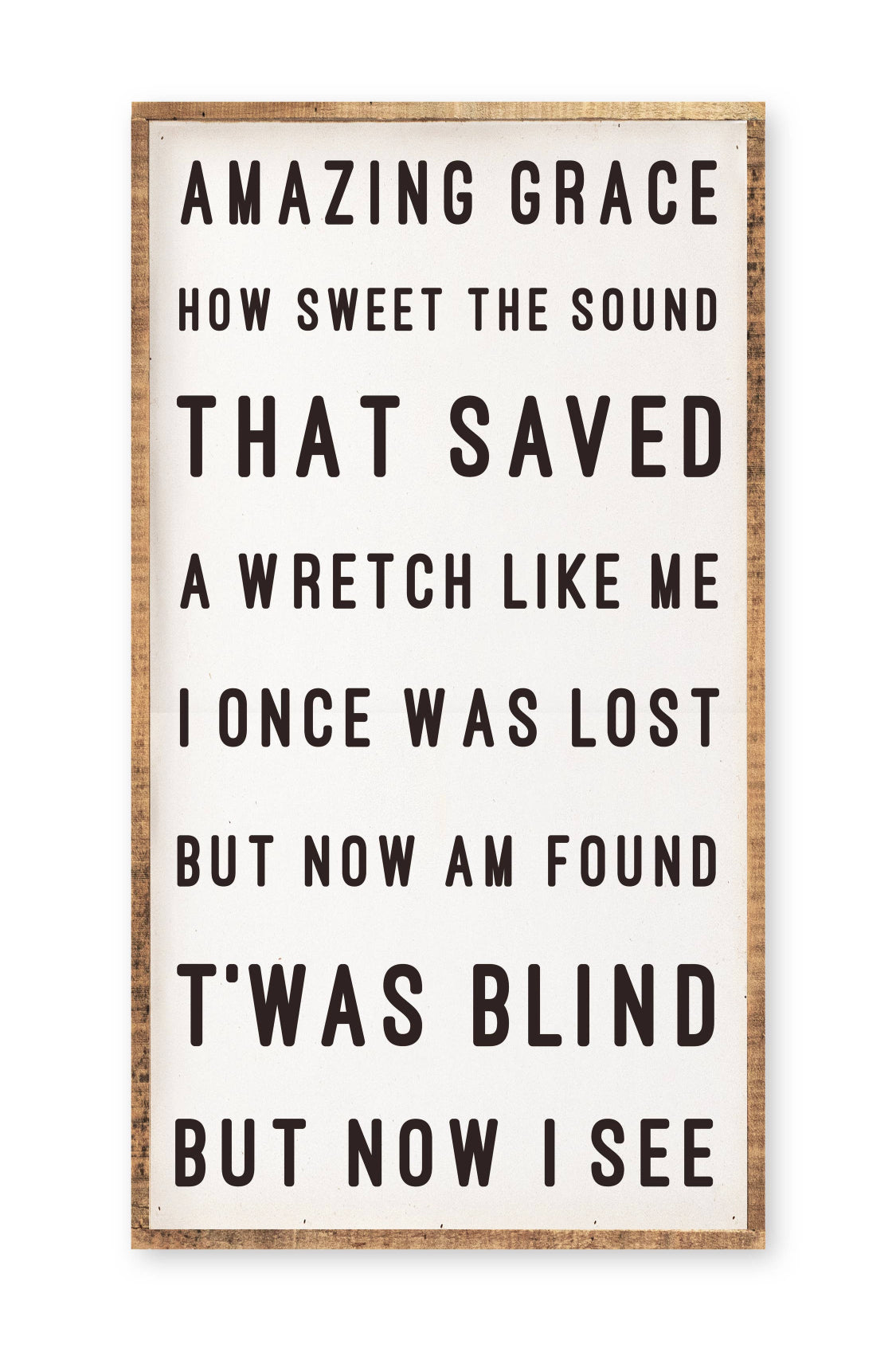 Amazing Grace Sign