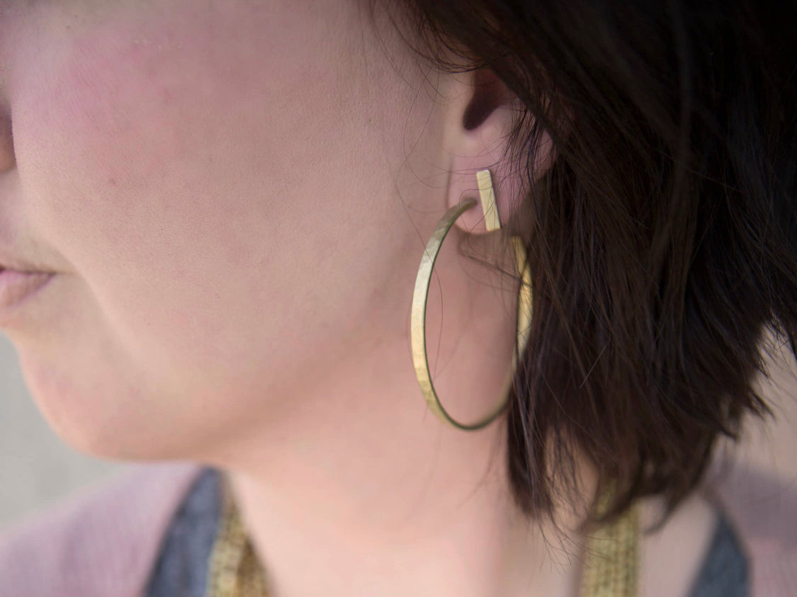 Brass Bar Studs