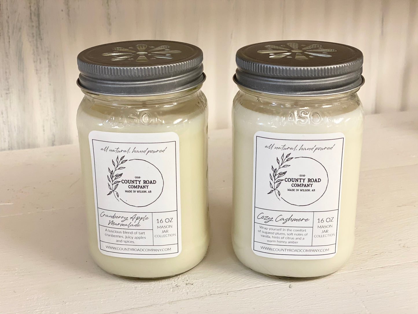16 oz Mason Jar Candle