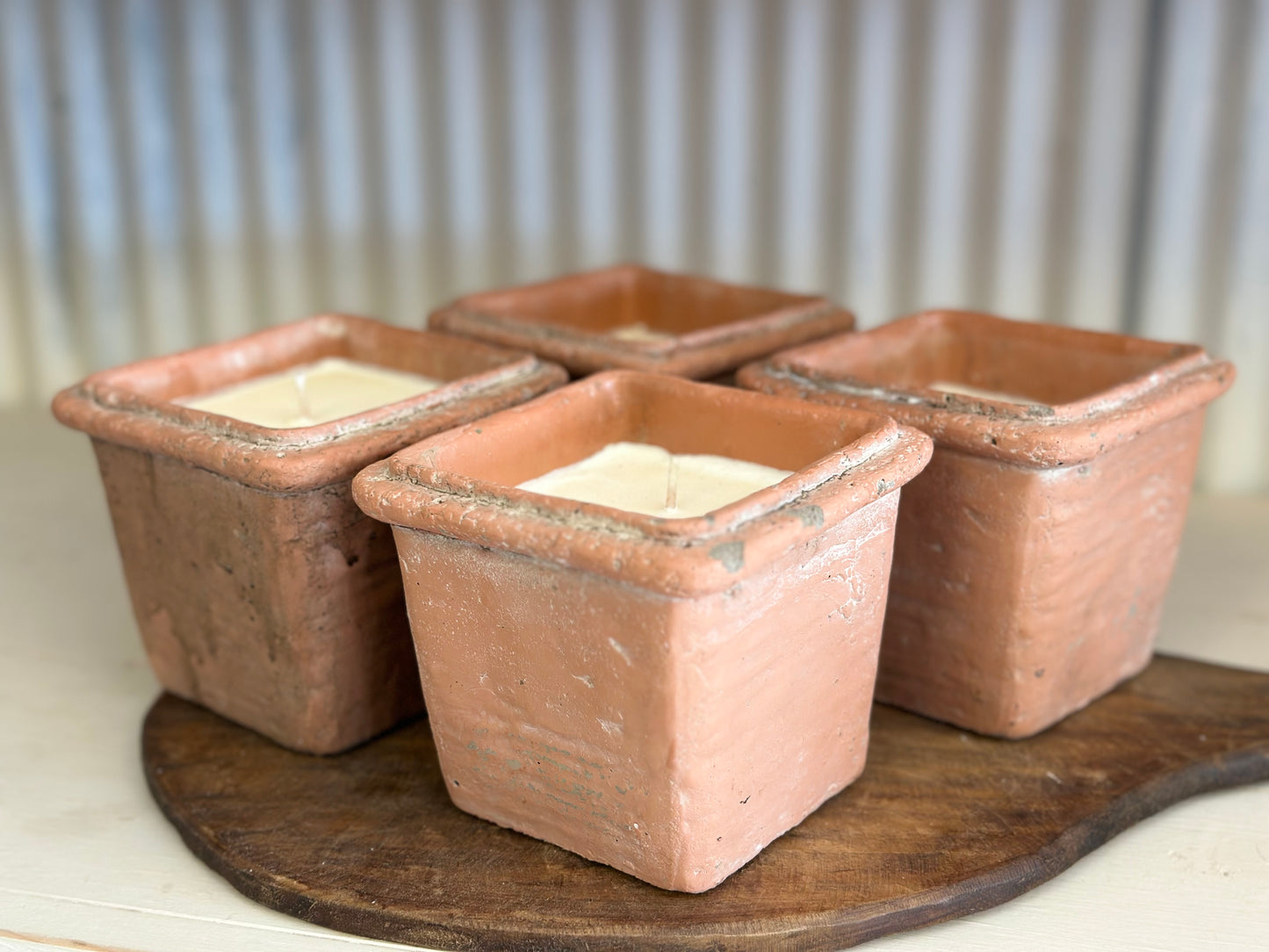 Clay Pot Candle