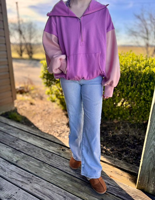 Lavender Spring Pullover