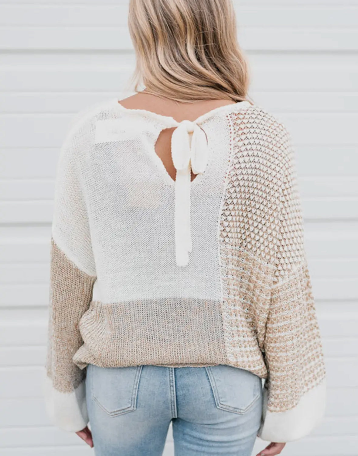 Sand Block Sweater
