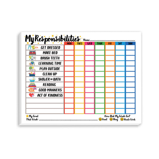 Weekly Responsibility/Chore Chart