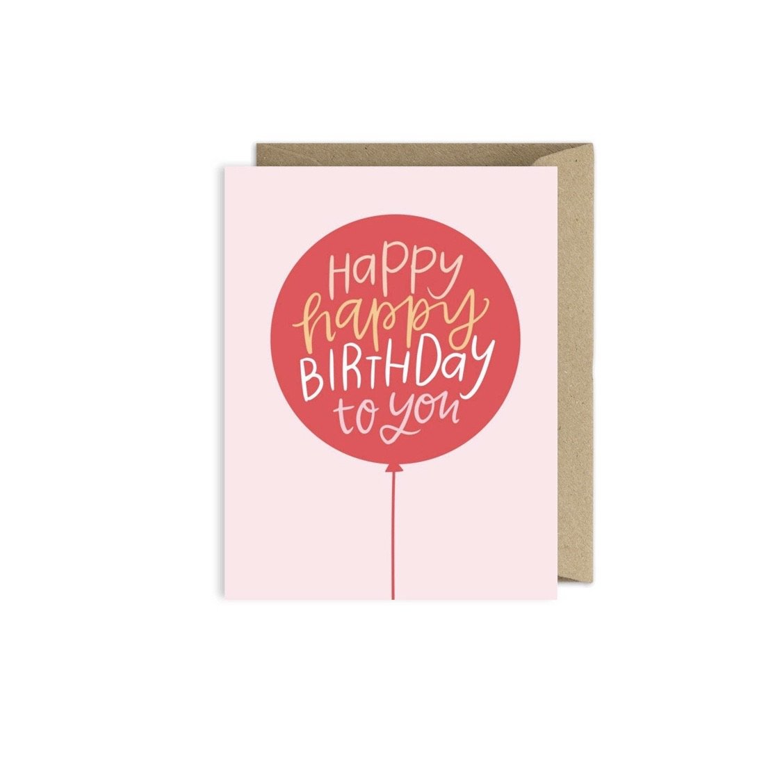 Greeting Card | Birthday Balloon
