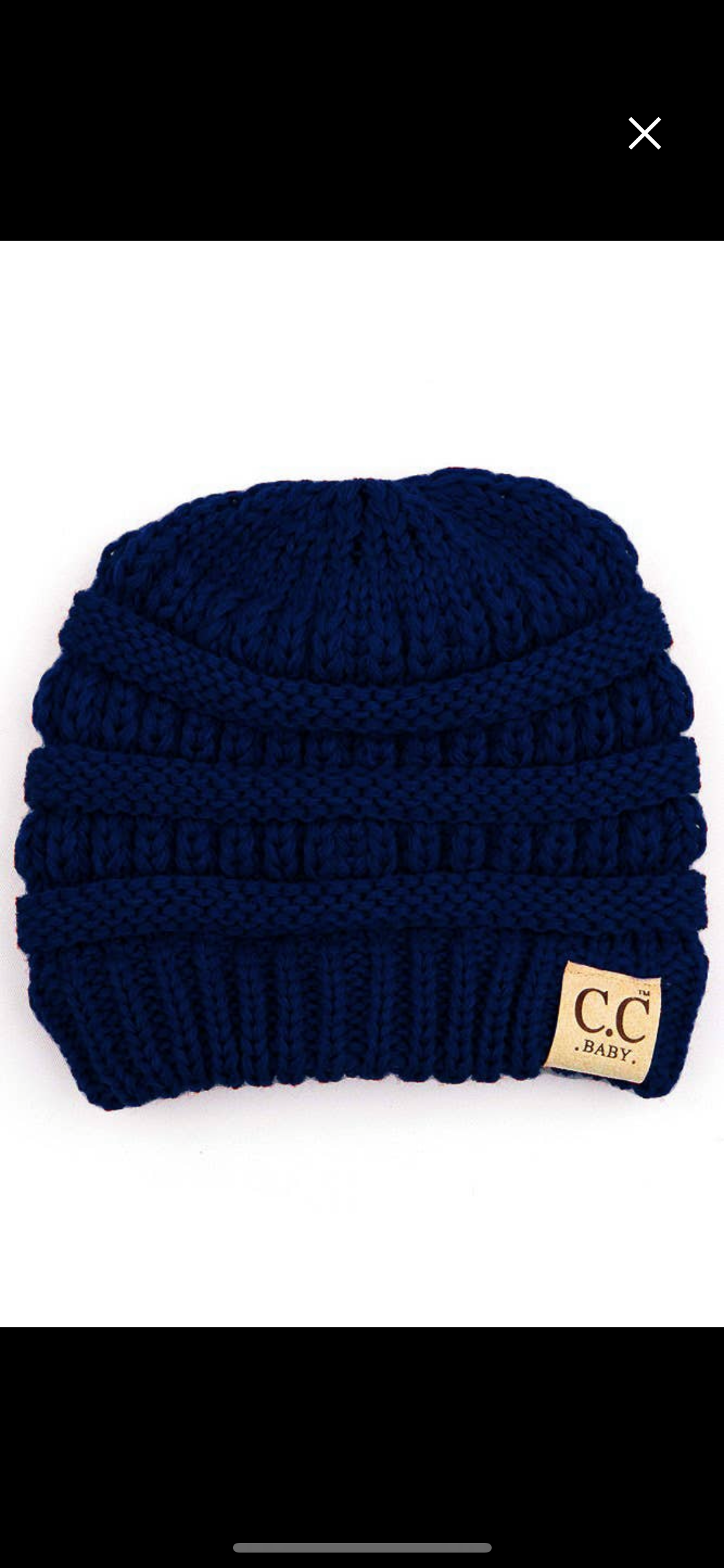 C.C. Baby Knit Beanie