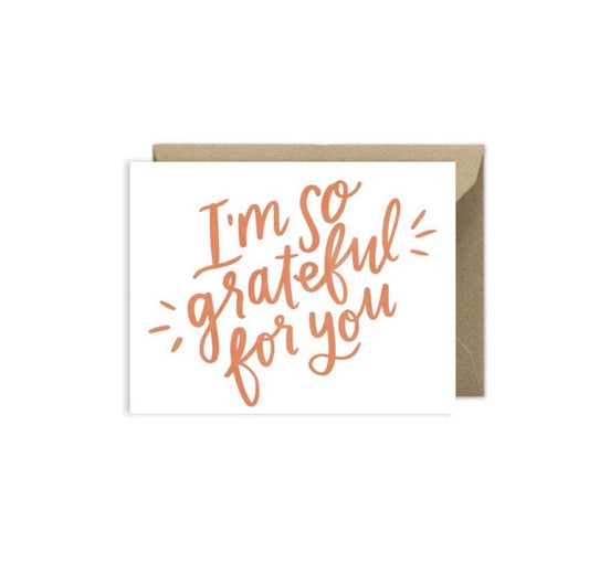 Greeting Card | Grateful For You
