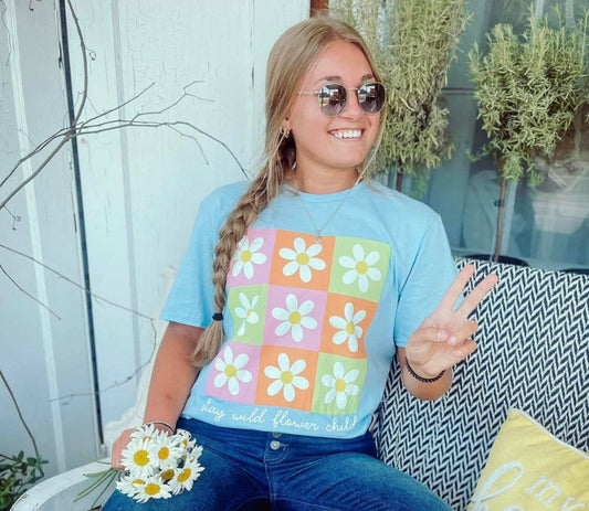 Stay Wild Flower Child Tee