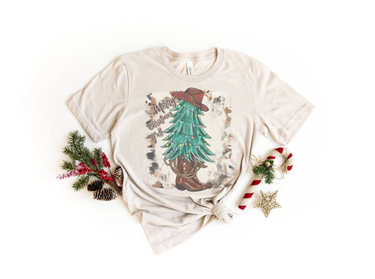 Cowboy Christmas Tee