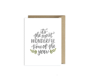 Greeting Card | Most Wonderful Time