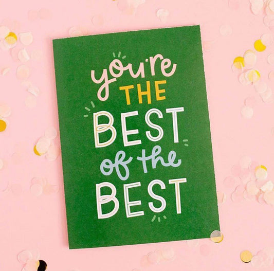 Best Of The Best Card