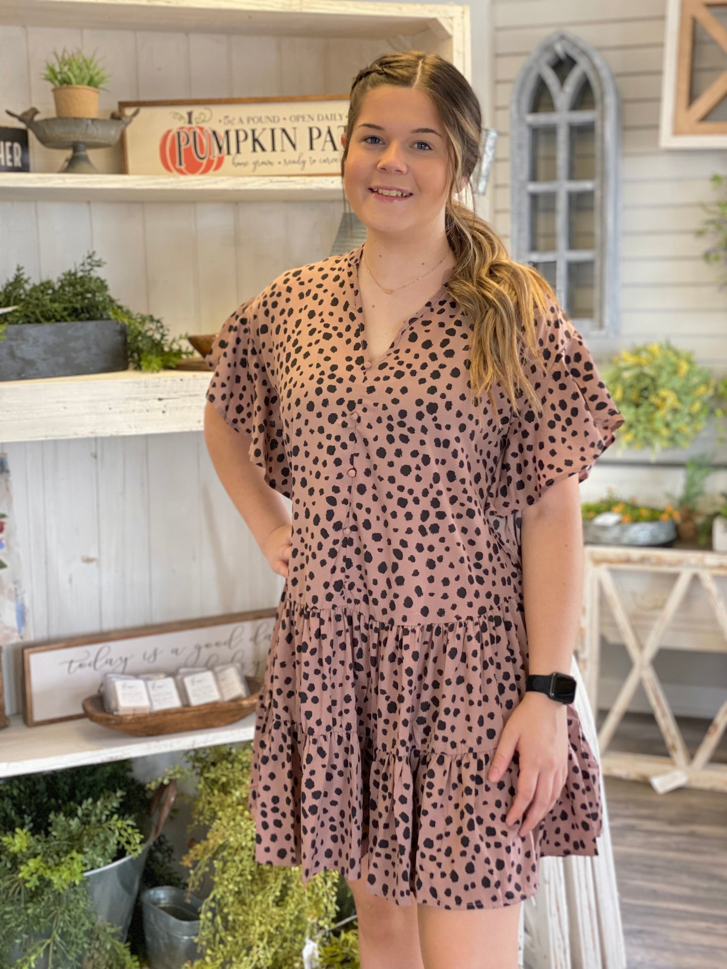 Wild in Mauve Dress