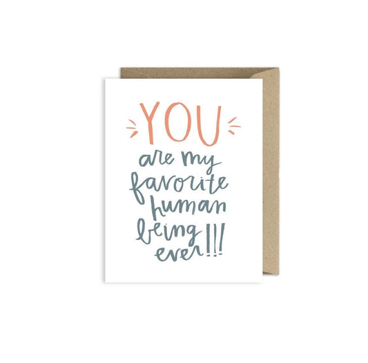 Greeting Card | You Are My Favorite