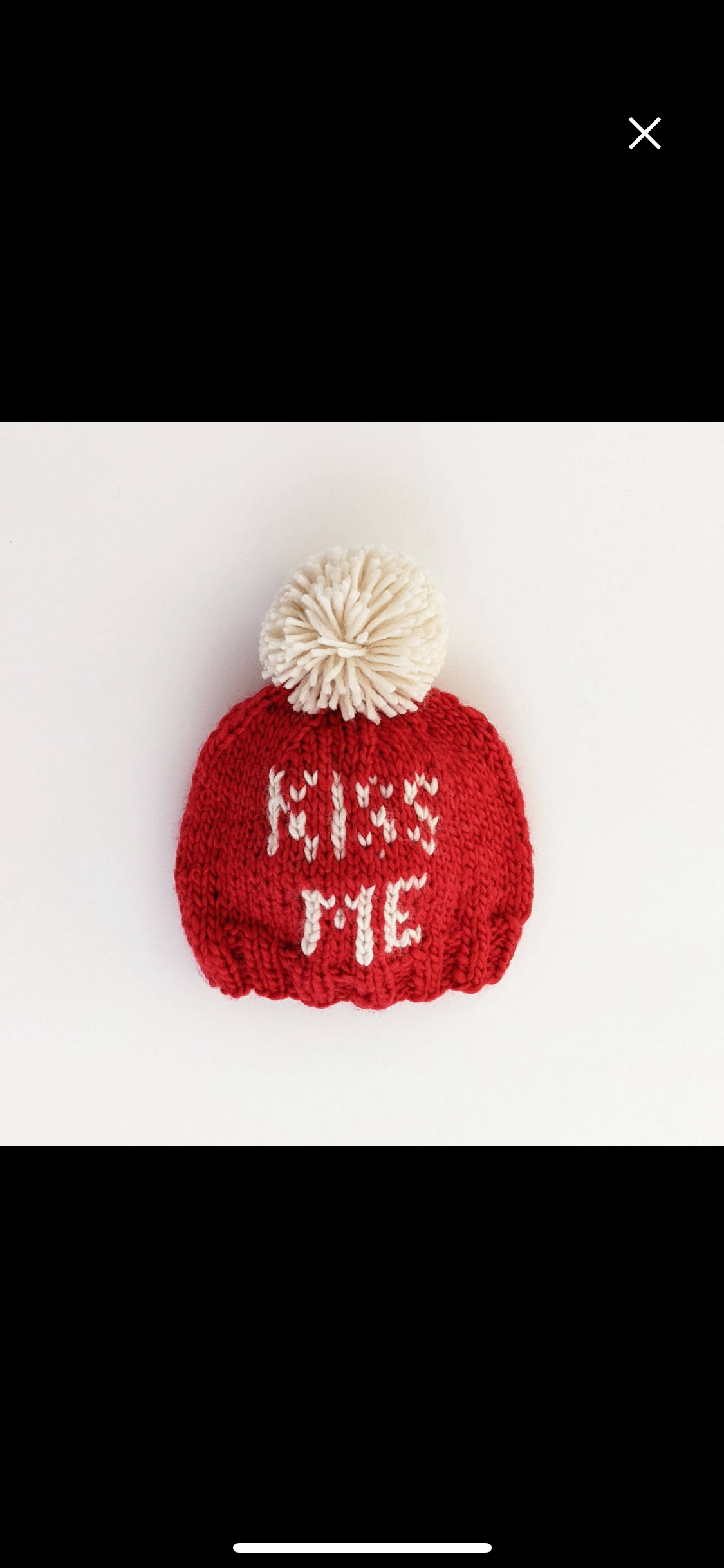 Kiss Me Baby Knit Beanie